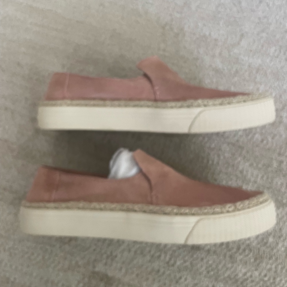 Toms Bloom Suede Rope Espradille Slip On Loafers Women’s/7.5 - Picture 7 of 9